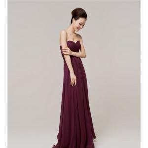 Custom Made Bridesmaid Dress/ Maxi - Sweet Heart..