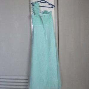Clearance - Light Mint Green Long Prom Dress -..