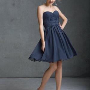 Custom Tailored Chiffon Bridesmaid Dress -..