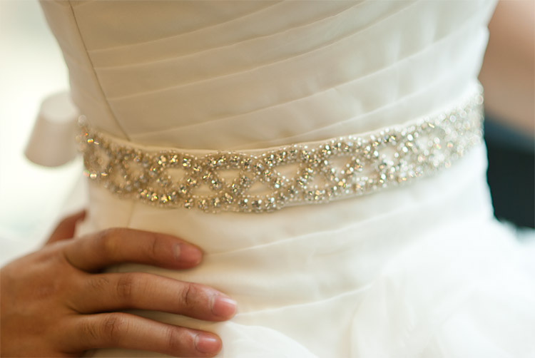 Handmade Wedding Sash/belt, Bridal Sash, Rhinestone Sash, Beaded Sash - Ivory Satin
