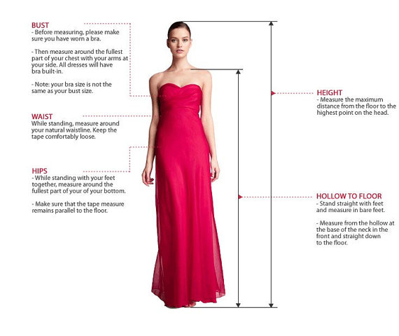 Custom Made Bridesmaid Dresses/ Gown In Various Colors - Plain Chiffon ...